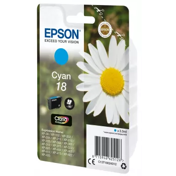 Epson Daisy μεμονωμένη συσκευασία κυανό 18 Claria Home μελάνι