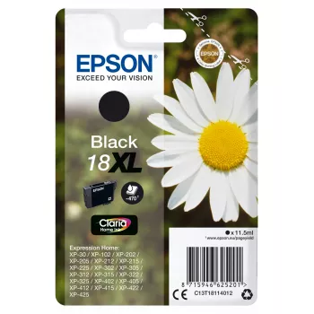 Epson Daisy μεμονωμένη συσκευασία μαύρο 18XL Claria Home μελάνι