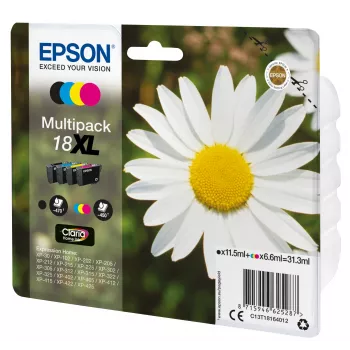 Epson Daisy πολυσυσκευασία 4 χρωμάτων 18XL Claria Home μελάνι