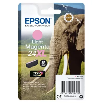 Μελανοδοχείο Epson 24XL Lys ματζέντα 740 σελίδες μελάνι C13T24364012