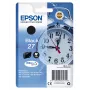 Epson Alarm clock μεμονωμένη συσκευασία μαύρο 27 DURABrite Ultra μελάνι, τυπική χωρητικότητα, μαύρο, μελάνι με χρωστική, 6,2 ml, 1 τεμ., 350 σελίδες