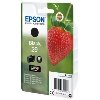 Epson Strawberry μεμονωμένη συσκευασία μαύρο 29 Claria Home μελάνι