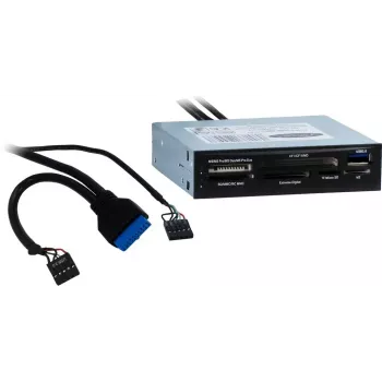 Αναγνώστης καρτών Inter-Tech CI-01 USB 3.2 Gen 1 εσωτερικός μαύρος