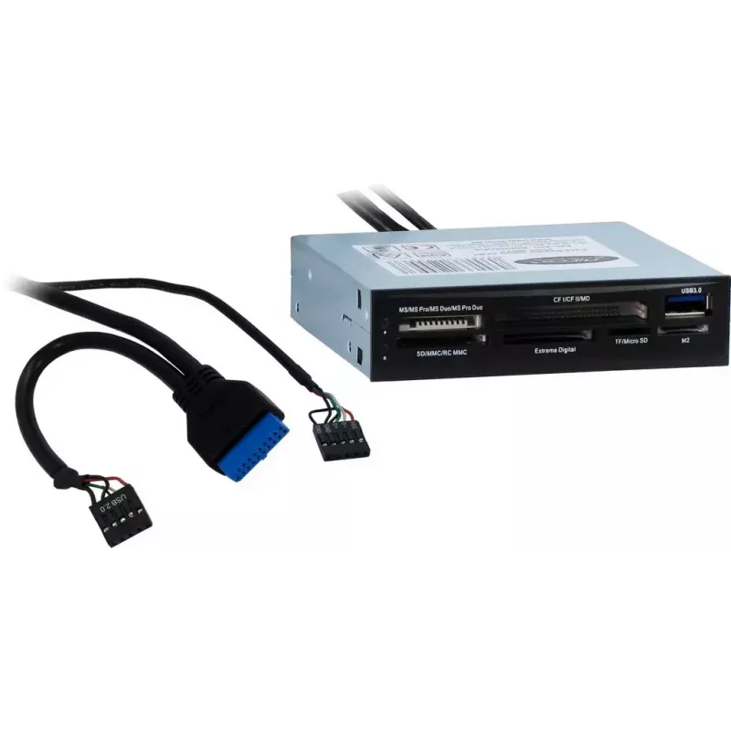 Αναγνώστης καρτών Inter-Tech CI-01 USB 3.2 Gen 1 εσωτερικός μαύρος