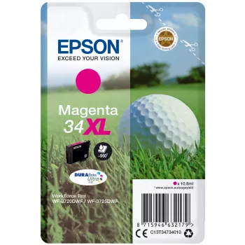 Μελανοδοχείο Epson 34XL ματζέντα 950 σελίδες C13T34734010