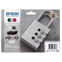 Epson Padlock πολυσυσκευασία 4 χρωμάτων 35XL DURABrite Ultra μελάνι