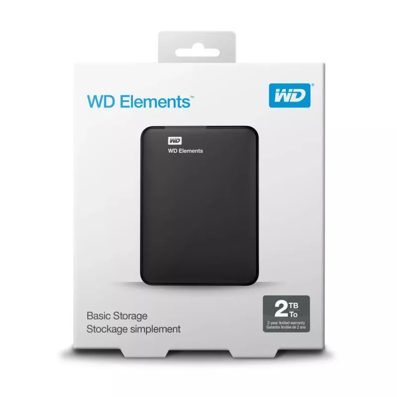 WESTERN DIGITAL φορητός αποθηκευτικός χώρος - WD Elements - 2TB - USB-A 3.0