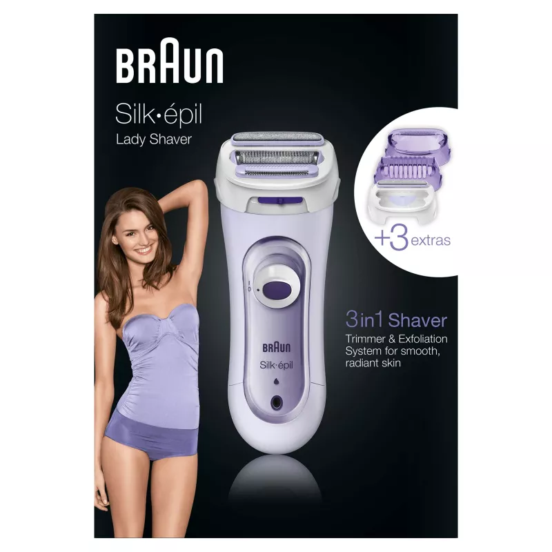 Braun Silk-épil LS 5560 1 κεφαλή μωβ