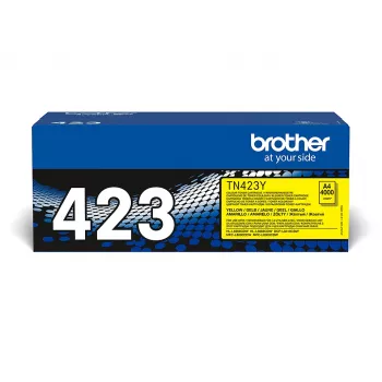Τόνερ Brother TN-423Y 3000 σελίδες κίτρινο