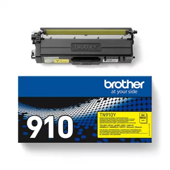 Τόνερ Brother TN910Y Ultra Jumbo 10000 σελίδες κίτρινο