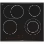 Bosch Serie 8 PKN675DP1D εστία μαύρο, ανοξείδωτο χάλυβα εντοιχιζόμενη κεραμική εστία 4 ζώνη(-ες)
