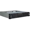 Κουτί διακομιστή Inter-Tech 2U-20240 Rack μαύρο