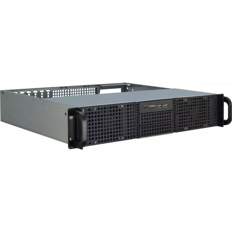 Κουτί διακομιστή Inter-Tech 2U-20240 Rack μαύρο