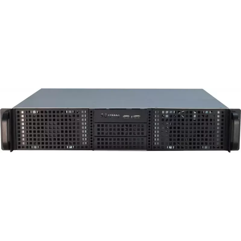 Κουτί διακομιστή Inter-Tech 2U-20240 Rack μαύρο