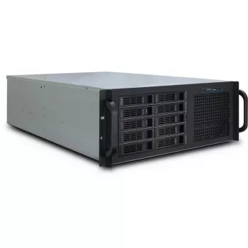 Κουτί διακομιστή Inter-Tech IPC 4U-4410 Rack μαύρο