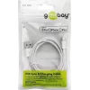 Goobay Καλώδιο φόρτισης και συγχρονισμού Lightning USB 2 m Lightning USB A