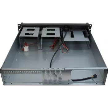 Κουτί διακομιστή Inter-Tech 2U-2098-SK Rack μαύρο