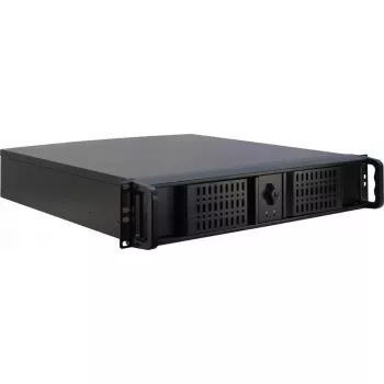 Κουτί διακομιστή Inter-Tech 2U-2098-SK Rack μαύρο
