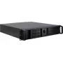 Κουτί διακομιστή Inter-Tech 2U-2098-SK Rack μαύρο