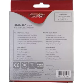 Προσαρμογέας WLAN Inter-Tech DMG-02