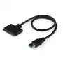 StarTech.com Καλώδιο SATA σε USB με UASP, μαύρο, 6 Gbit/s, CE, FCC, 0 – 60 °C, -10 – 70 °C, 49 mm