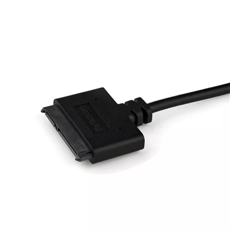StarTech.com Καλώδιο SATA σε USB με UASP, μαύρο, 6 Gbit/s, CE, FCC, 0 – 60 °C, -10 – 70 °C, 49 mm