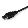 StarTech.com Καλώδιο SATA σε USB με UASP, μαύρο, 6 Gbit/s, CE, FCC, 0 – 60 °C, -10 – 70 °C, 49 mm