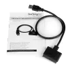 StarTech.com Καλώδιο SATA σε USB με UASP, μαύρο, 6 Gbit/s, CE, FCC, 0 – 60 °C, -10 – 70 °C, 49 mm