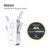 TP-Link RE650 Ενισχυτής δικτύου Πομπός δικτύου λευκό 10, 100, 1000 Mbit/s