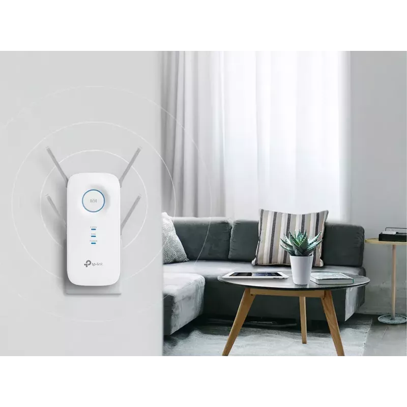 TP-Link RE650 Ενισχυτής δικτύου Πομπός δικτύου λευκό 10, 100, 1000 Mbit/s
