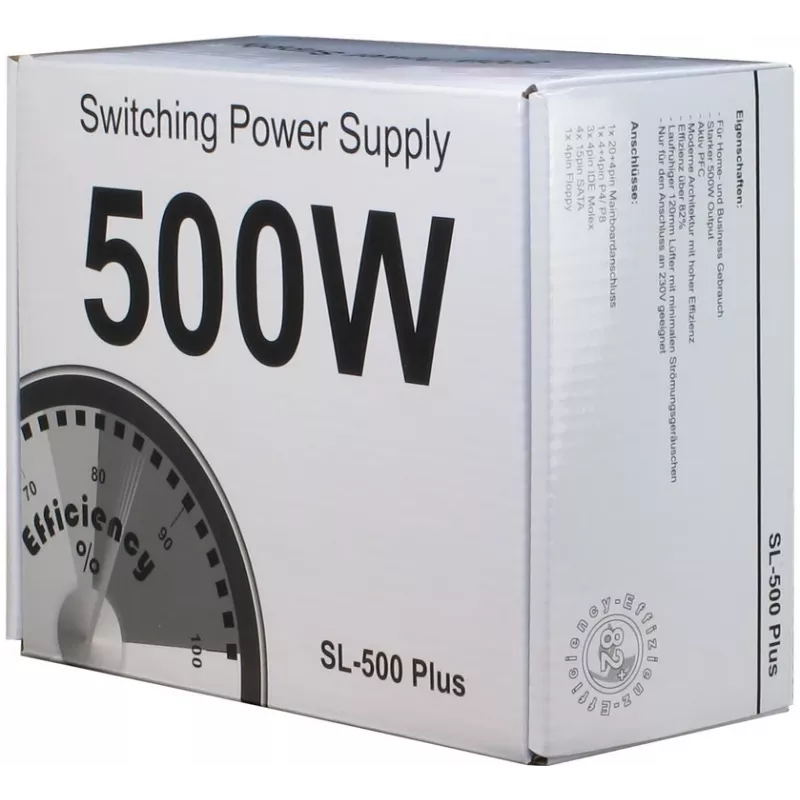 INTER-TECH Τροφοδοτικό SL-500 Plus 500W ATX