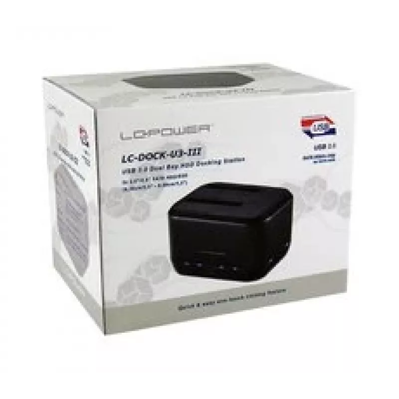 Σταθμός σύνδεσης σκληρών δίσκων LC-Power LC-DOCK-U3-III