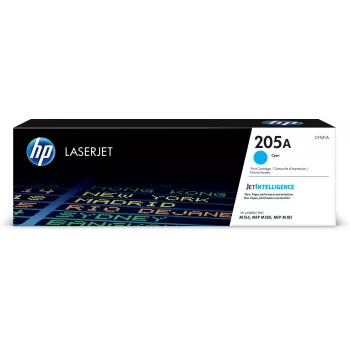 HP 205A κυανό γνήσιο τόνερ LaserJet, 900 σελίδες, κυανό, 1 τεμ.