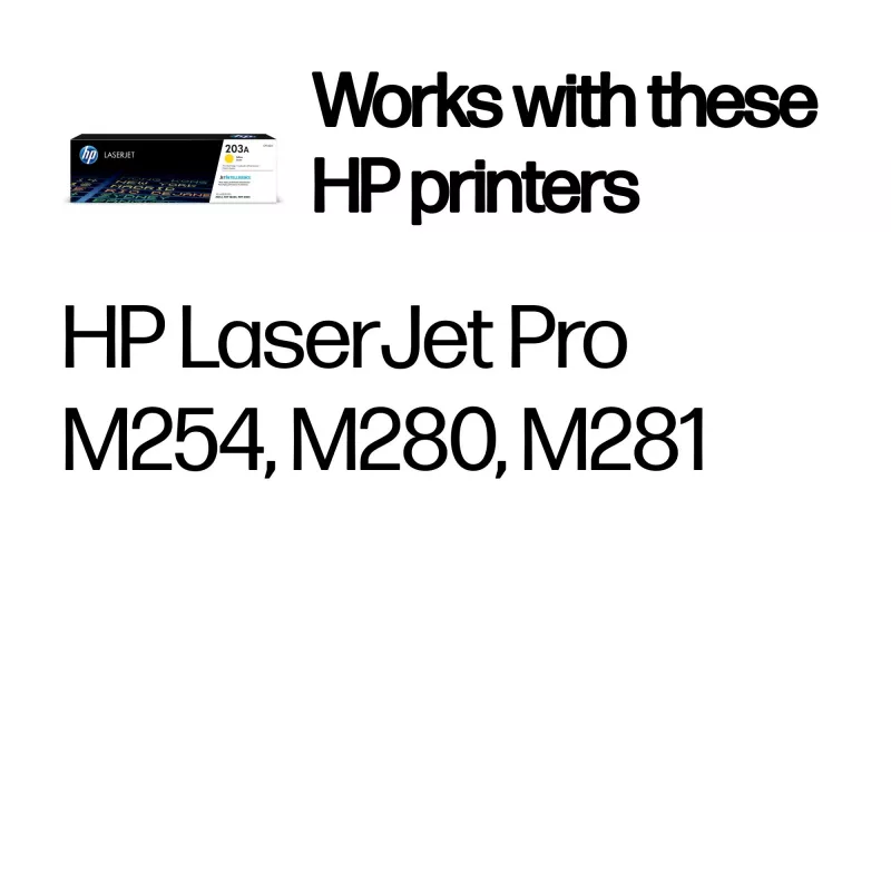 HP 203A κίτρινο γνήσιο τόνερ LaserJet