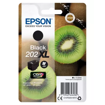 Epson Kiwi Singlepack μαύρο 202XL Claria Premium μελάνι