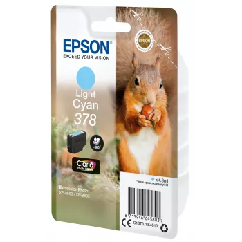 Epson Squirrel Singlepack ανοιχτό κυανό 378 Claria Photo HD μελάνι