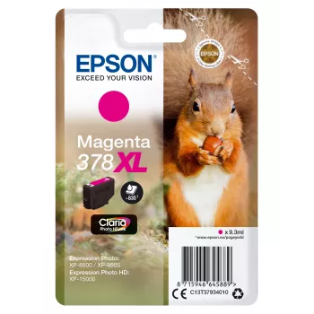 EPSON Singlepack κυανό 378XL Squirrel Clara Photo HD μελανωτή κασέτα
