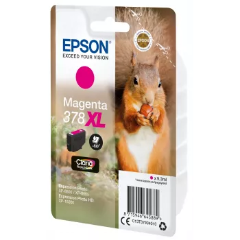 EPSON Singlepack κυανό 378XL Squirrel Clara Photo HD μελανωτή κασέτα