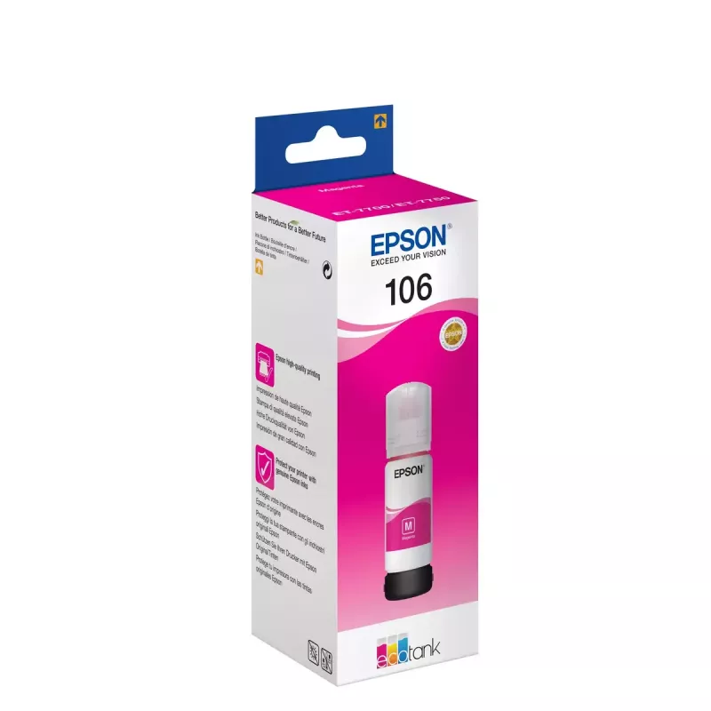 Epson Ecotank 106 ματζέντα μελανωτή φιάλη