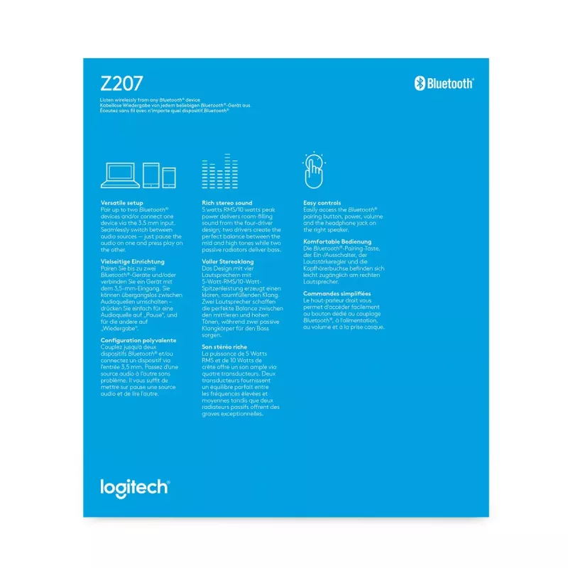 Ηχείο Logitech Wireless Bluetooth μαύρο 980-001295
