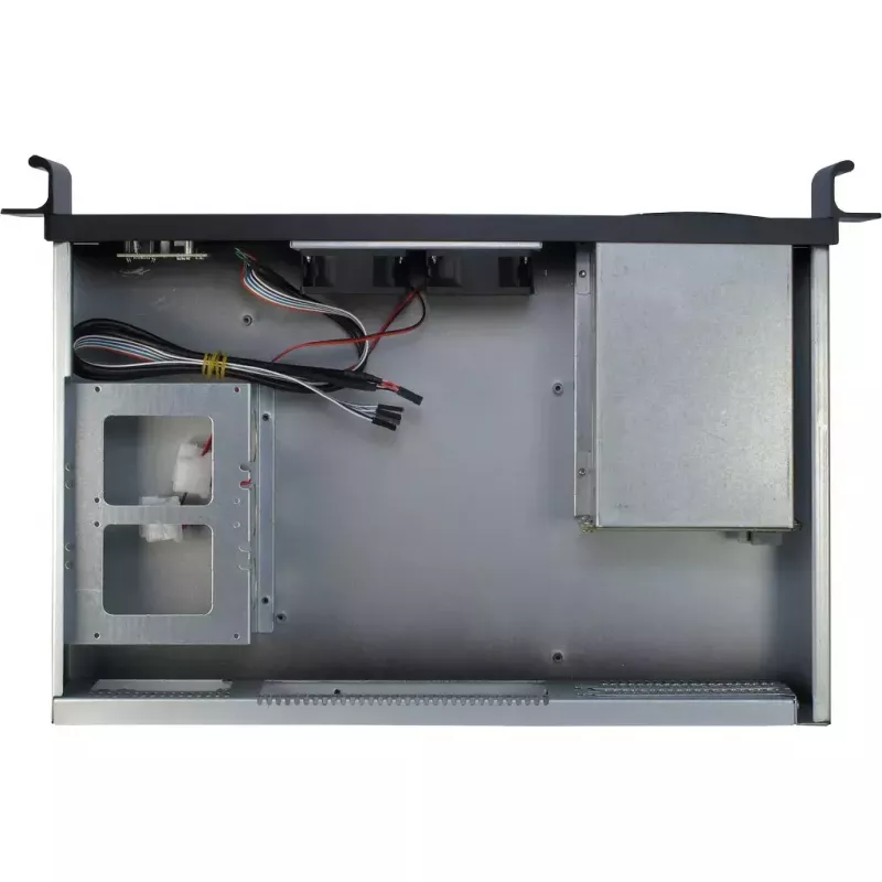 Κουτί διακομιστή Inter-Tech 1.5U-1528L Rack μαύρο