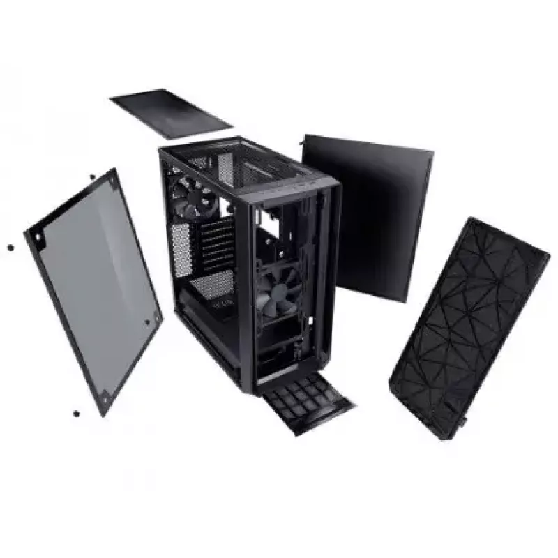 Κουτί PC Fractal Design Meshify C Midi Tower μαύρο