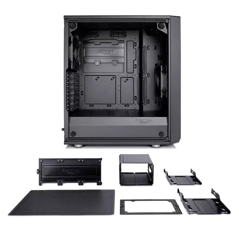 Κουτί PC Fractal Design Meshify C Midi Tower μαύρο