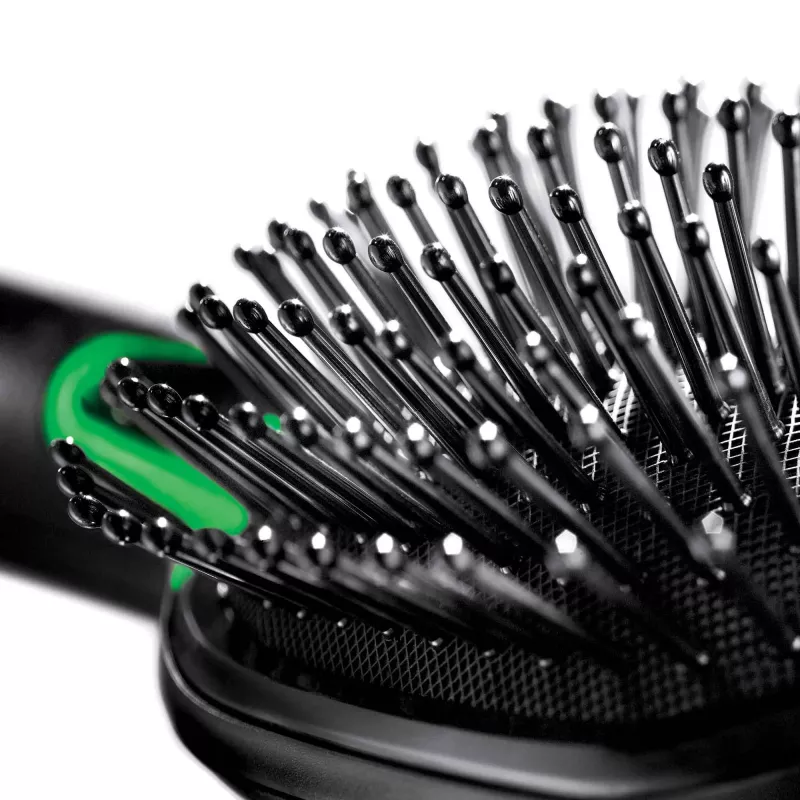 Βούρτσα μαλλιών Paddle BRAUN BR710 για ενήλικες, μαύρο και πράσινο, 175 g