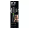 Βούρτσα μαλλιών Paddle BRAUN BR710 για ενήλικες, μαύρο και πράσινο, 175 g