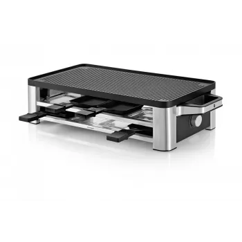 WMF Lono 0415040011 Raclettegrill 8 ατόμων 1500 W μαύρο, χρώμιο