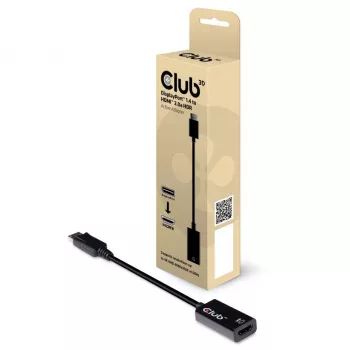 Ενεργός προσαρμογέας DisplayPort 1.4 σε HDMI 2.0b CLUB3D CAC-1080