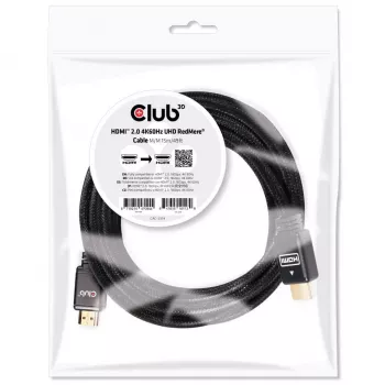 CLUB3D HDMI 2.0 4K60Hz Καλώδιο RedMere 15m/49,2ft