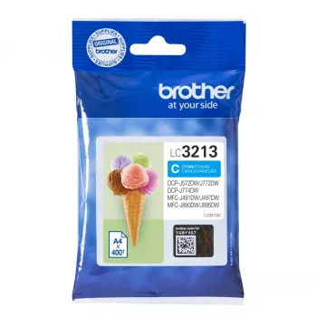 “Brother LC3213C” Δοχείο μελανιού 1 τεμ. Γνήσιο Υψηλής απόδοσης (XL) Κυανό