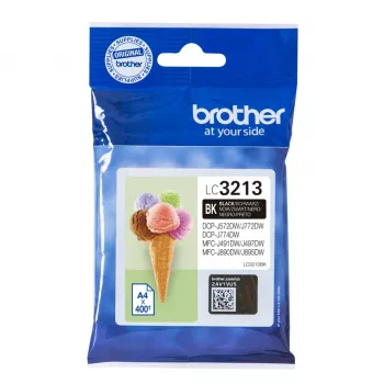 Brother LC3213BK Δοχείο μελανιού 1 τεμ. Γνήσιο Μαύρο